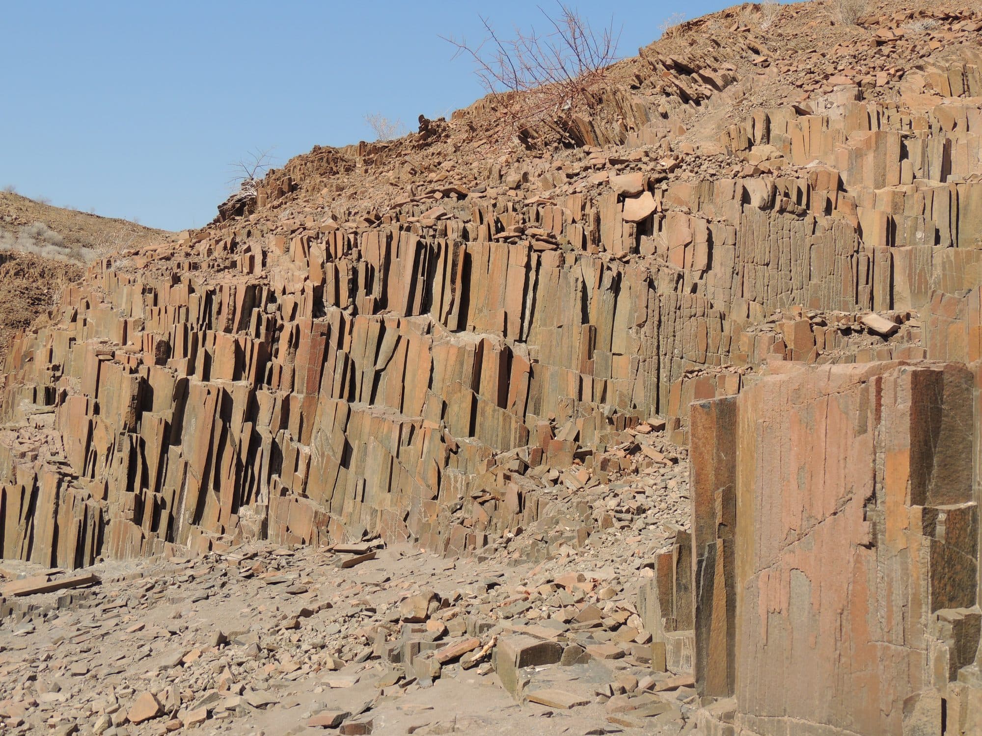 Formations rocheuses du Damaraland